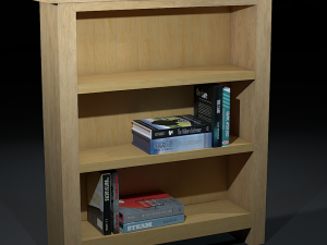 smallbookshelve 3D 모델
