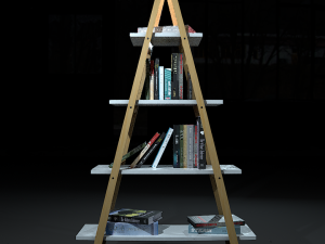 shelve wood Modelo 3D