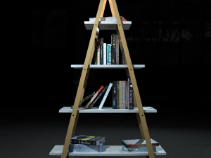 shelve wood 3D Model