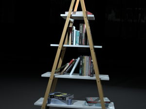 shelve wood Modelo 3D