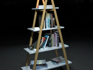 shelve wood 3D Model