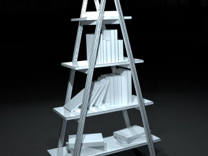 shelve wood 3D Model