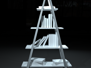 shelve wood Modelo 3D