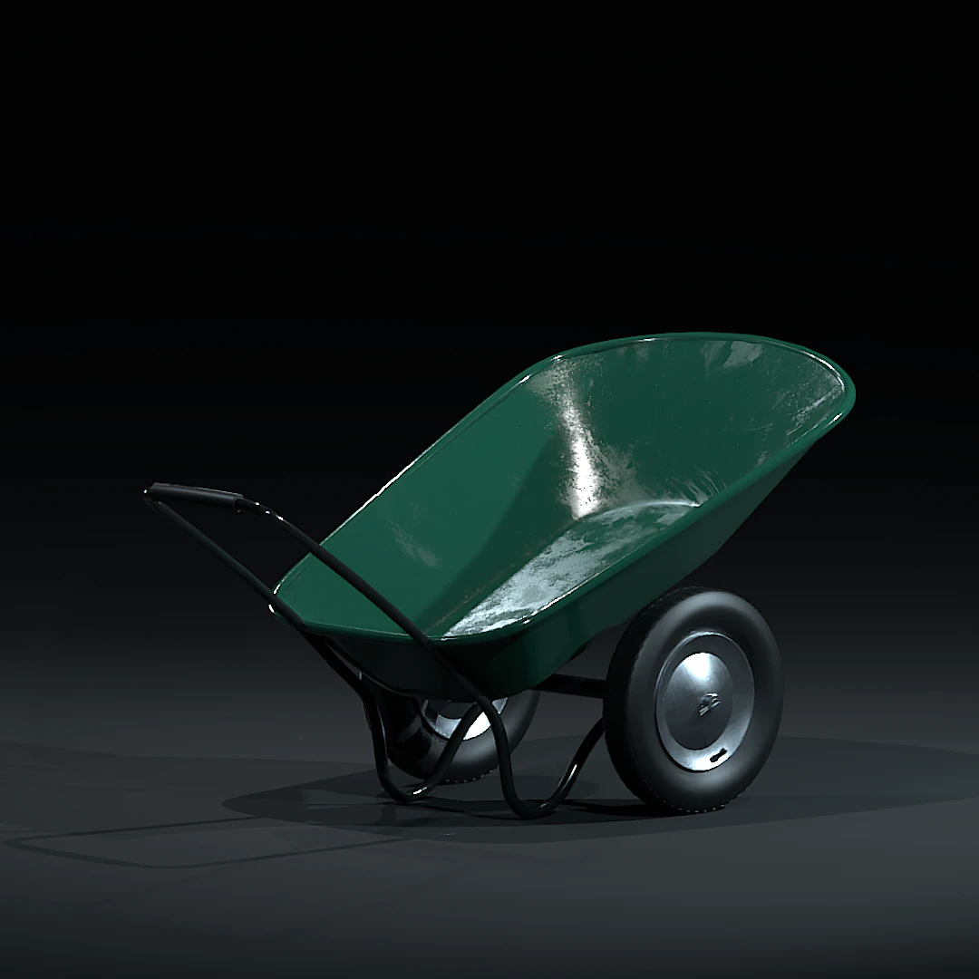 cart gardening 3D Model .c4d .max .obj .3ds .fbx .stl .blend