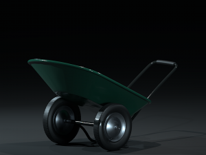 cart gardening 3D Model