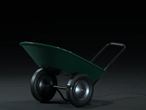 cart gardening 3D Model