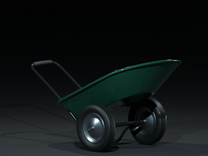cart gardening 3D Model