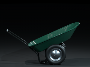 cart gardening 3D Model