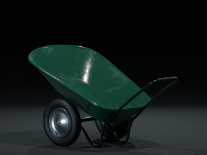 cart gardening 3D Model