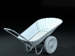 cart gardening 3D Model