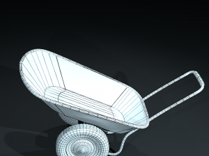 cart gardening 3D Model