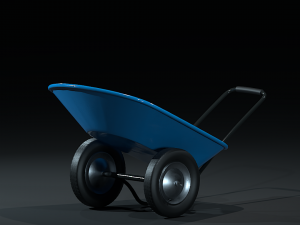 gardencartblue 3D Model