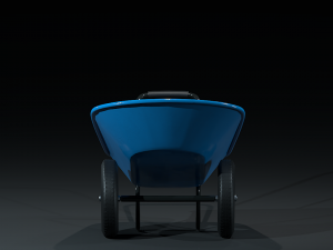 gardencartblue 3D Model