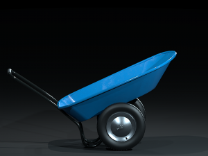 gardencartblue 3D Model