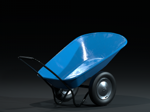 gardencartblue 3D Model