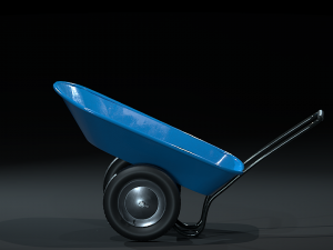 gardencartblue 3D Model