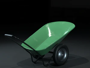 정원수레 3D 모델