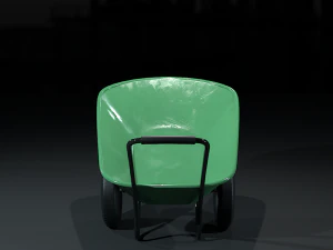 정원수레 3D 모델