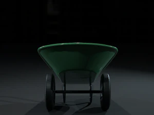 정원수레 3D 모델