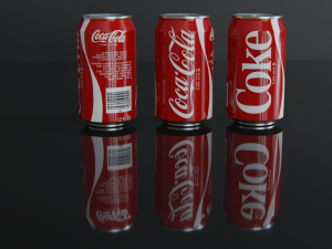 cocacola can 3D 모델