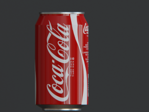 cocacola can 3D 모델
