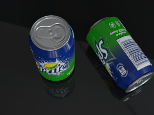 sprite colddrink can 3D Model
