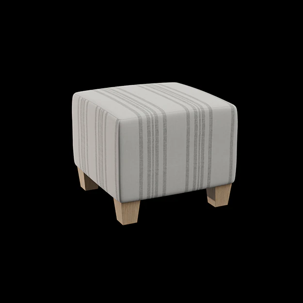 mckenzie ottoman philip stripe neutral 3D Model .c4d .max .obj .3ds .fbx .stl .blend 