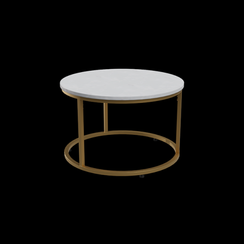 round milan coffee table 3D Model .c4d .max .obj .3ds .fbx .stl .blend 