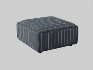 jok biru ottoman modular Tyson Model 3D