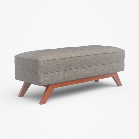 kensley bench muddy upholstered Modelo 3D .c4d .max .obj .3ds .fbx .stl .blend 