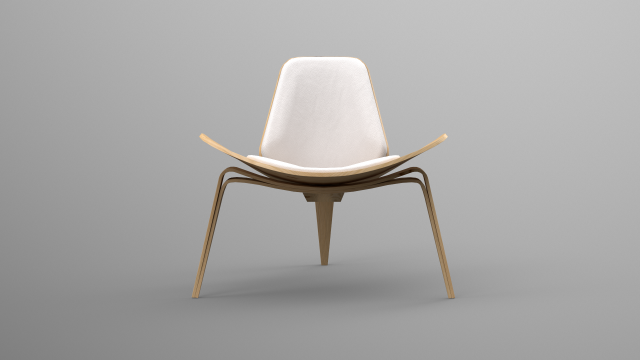 howard side chairs pine finish 3Dモデル .c4d .max .obj .3ds .fbx .stl .blend 