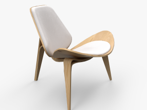 howard side chairs pine finish 3Dモデル