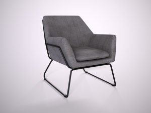 denice arm chair 3D 모델