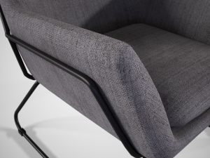 denice arm chair 3D-Modell