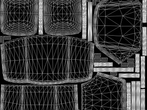 poltrona denice Modelo 3D