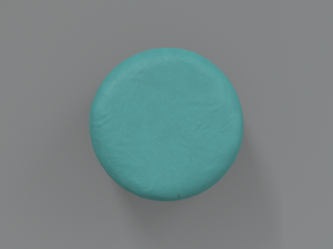 barcelona round ottoman Modèle 3D