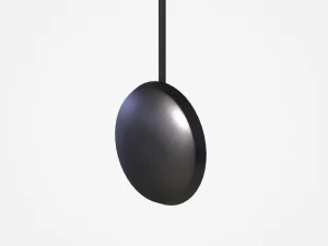 strusk clock black 3D Model