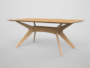 エストレラ ダイニングテーブル 3Dモデル