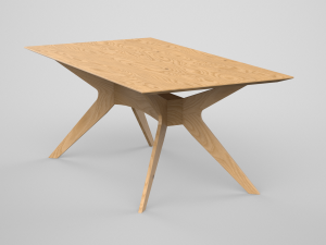 estrella dining table 3D Model