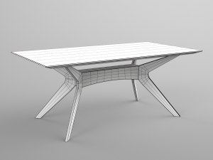estrella dining table 3D Model