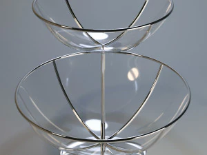 fervura de frutas em duas camadas Modelo 3D