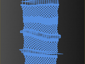 macrame panel 3D-Modell