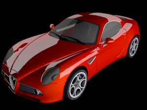 racing car kit for racing game 3D 모델