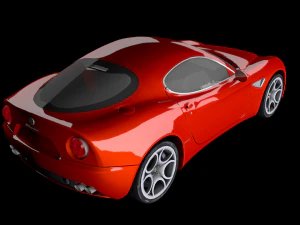 cars collection 5 cars low polly high quality low-poly 3D Model