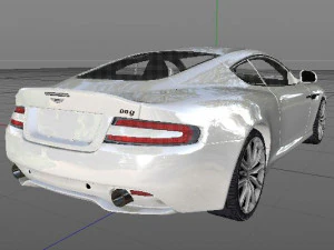 cars collection 5 cars low polly high quality low-poly 3D Model