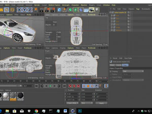 cars collection 5 cars low polly high quality low-poly 3D Model