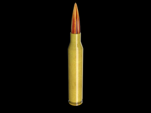 sniper rifle bullet low poly high quality ready for games 3D 모델