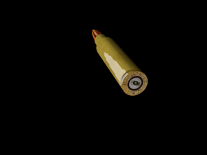 sniper rifle bullet low poly high quality ready for games 3D 모델
