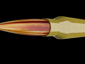 sniper rifle bullet low poly high quality ready for games 3D 모델