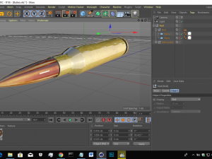 sniper rifle bullet low poly high quality ready for games 3D 모델